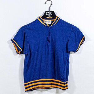 Play-Mart Company 1/4 Zip Jersey XXS VTG 50s 60s Retro Talon Zipper